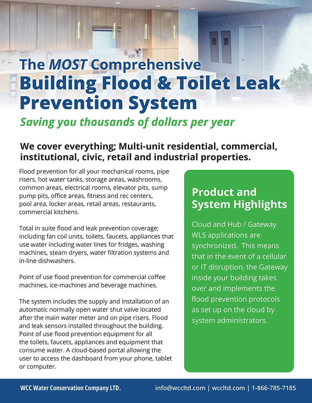 Flood & Toilet Leak Prevention